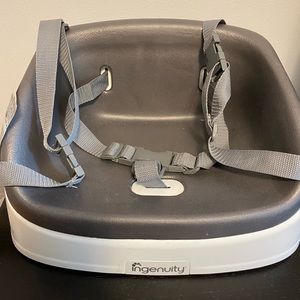 Ingenuity SmartClean Toddler Booster - Slate